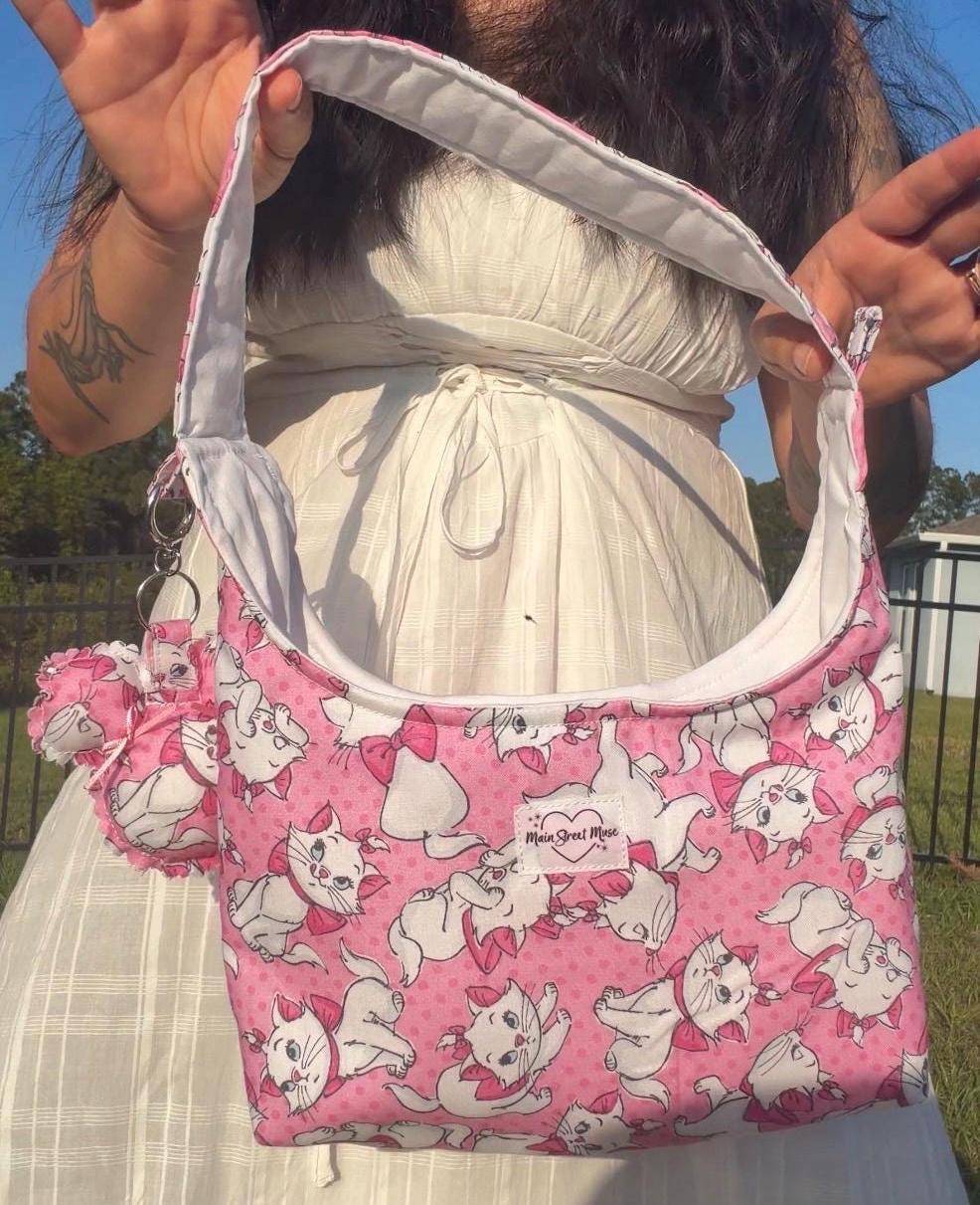 Sassy Kitty Pink Purse