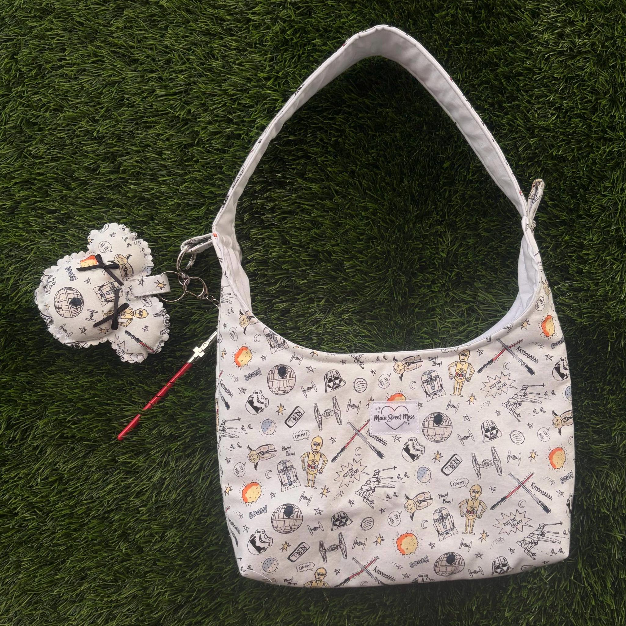 Sketch galactic battle handbag!