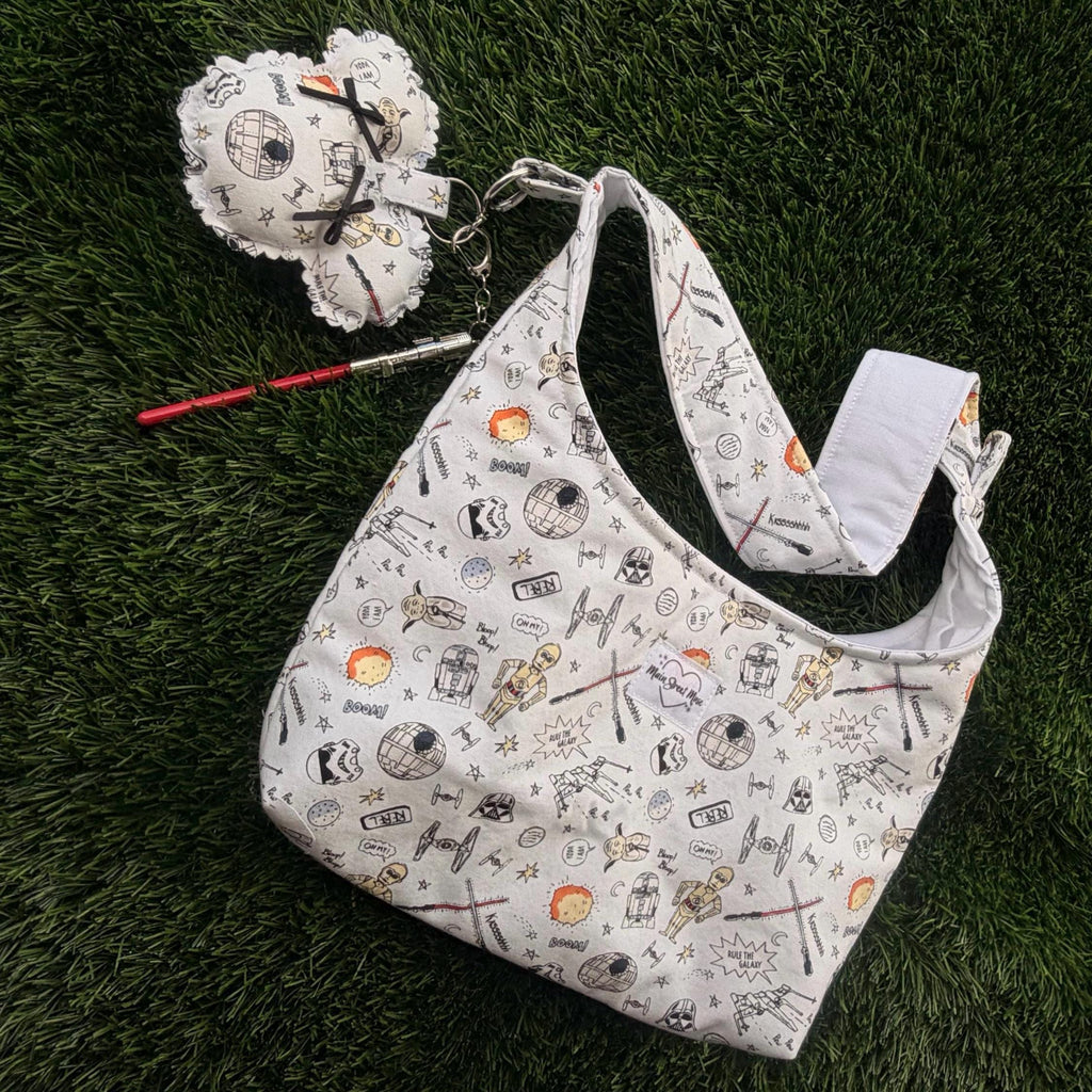 Sketch galactic battle handbag!