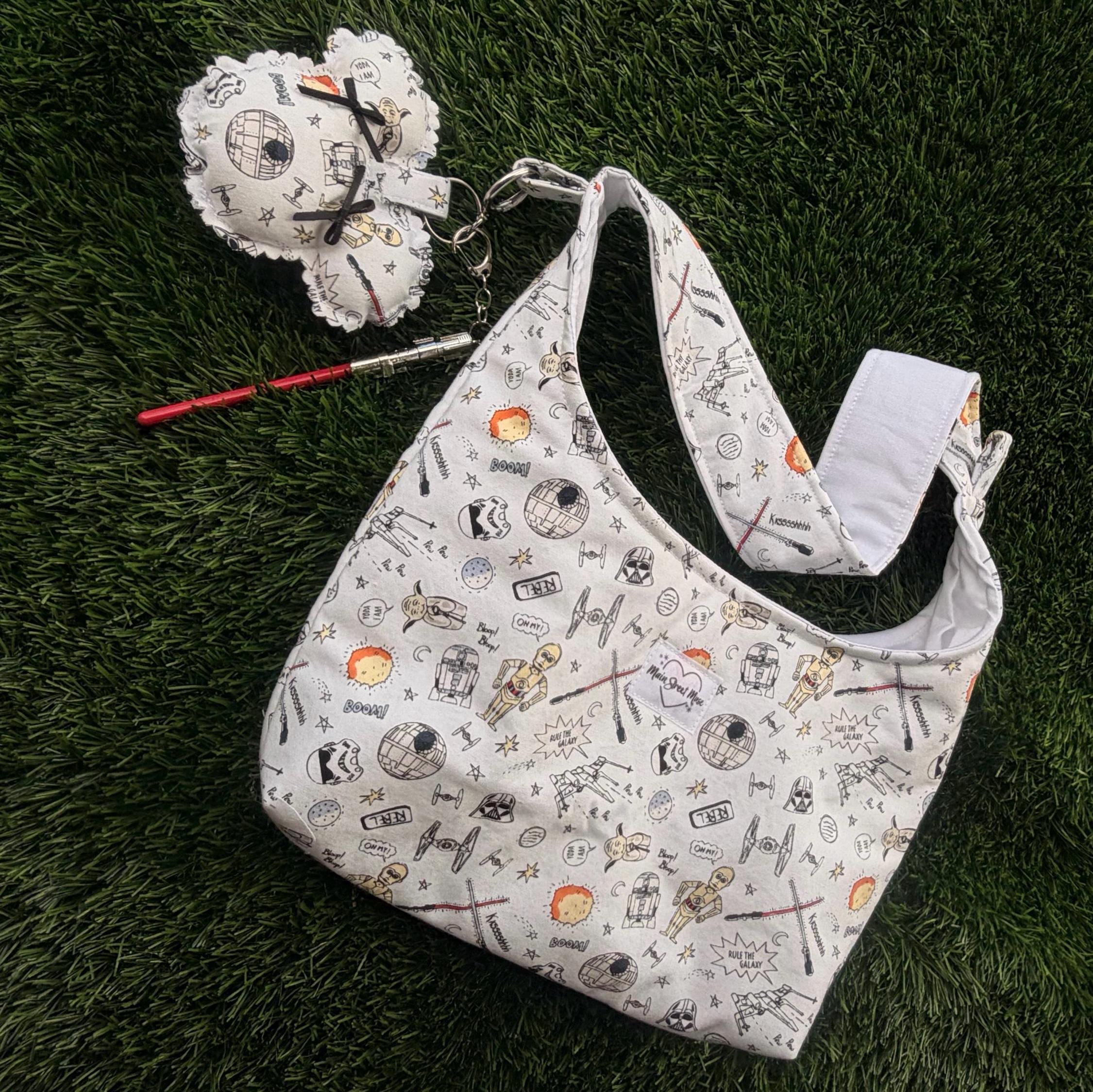 Sketch galactic battle handbag!