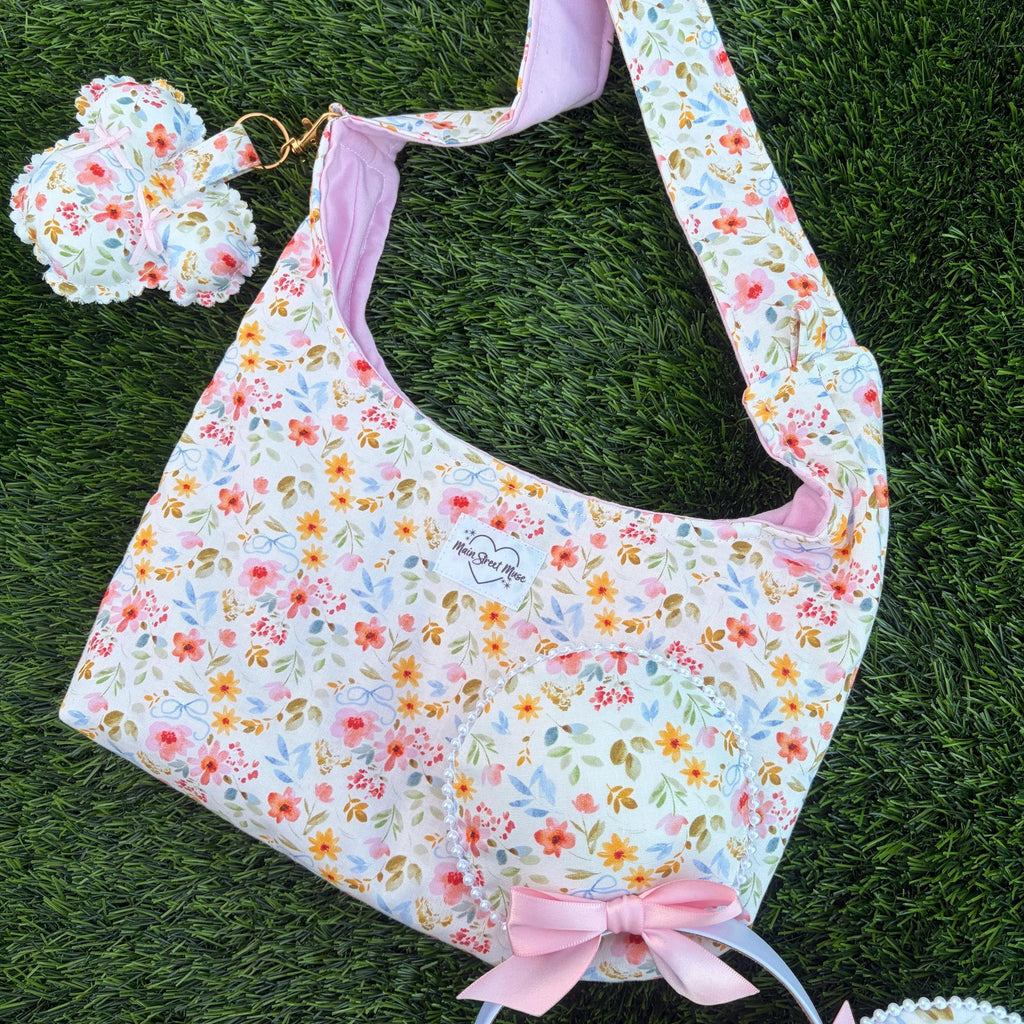 Pink Meadow Purse