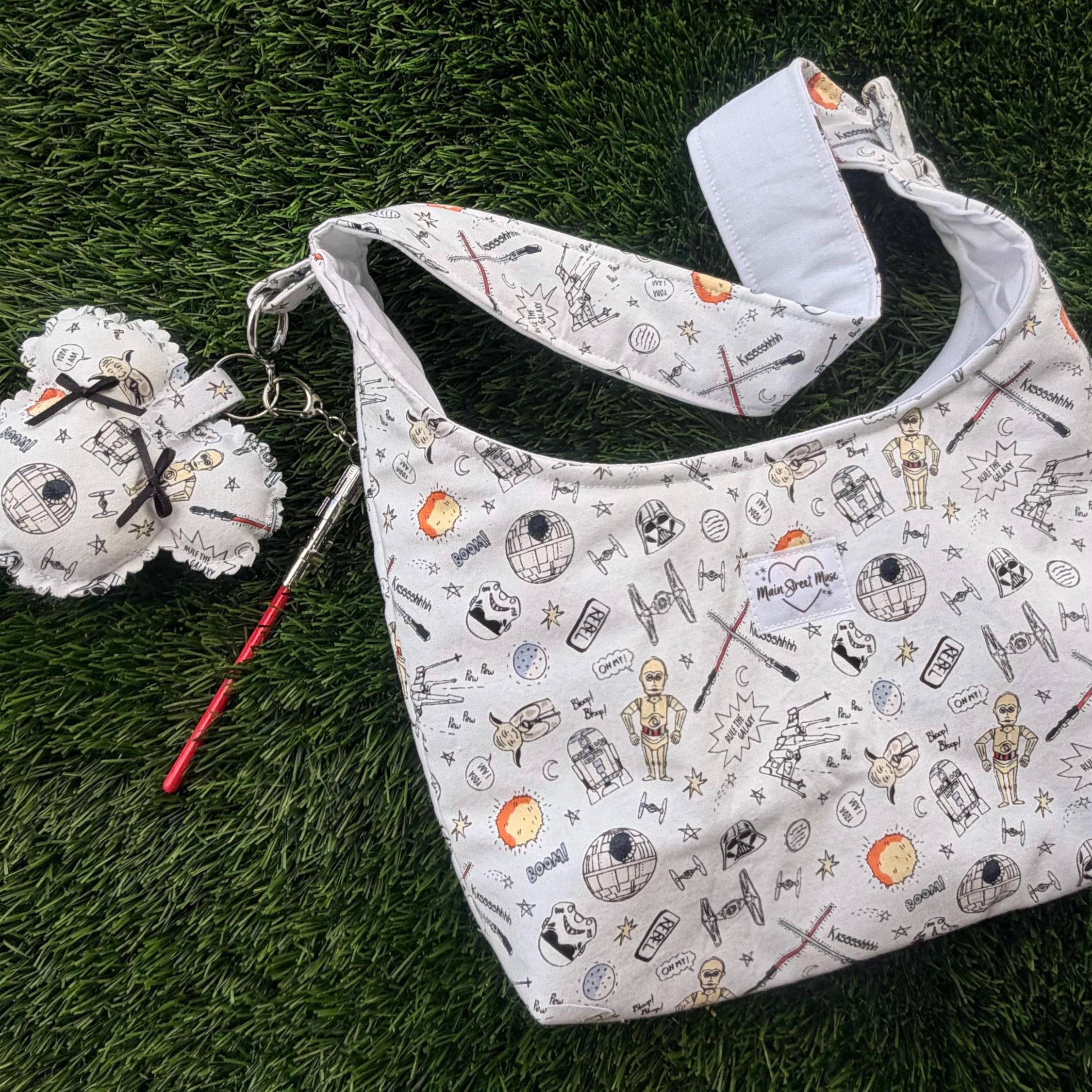 Sketch galactic battle handbag!